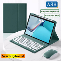ASH Keyboard Mouse Case for iPad 2022 10th 10.9 Pro 11 2022 6th Air 4 Air 5 3 2 1 10.2 9th 8th 7th 9.7 Bluetooth Keyboard Cover