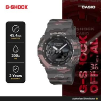 G-Shock GA-2100CMD-8ADR 2100 Series Jam Tangan Analog Digital Pria Original Resin Strap Black