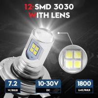 1x H4 HS1 BA20D H7 P15D LED Motorcycle Headlight Bulb 12V 6000K High Low Beam Light Lamp Projector Lens Spotlight for KTM Yamaha