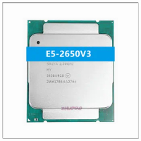 Xeon E5 2650 V3 Processor SR1YA 2.3Ghz 10 Core 105W Socket LGA 2011-3 CPU E5-2650V3 CPU For X99 Motherboard