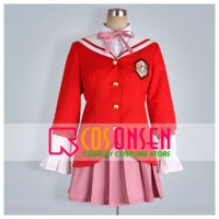 COSPLAYONSEN The World God Only Knows Elsie Cosplay Costume Maijima Academy Girl Uniform Any Size