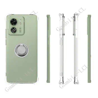 For Motorola Edge 40 20 30 lite Neo S Pro Ultra Fusion Edge+ 2023 2022 2021 Back Ring Holder Bracket Phone Case Shockproof Cover