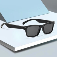 Glasses Wireless Bone Conduction Sport Music Eyeglasses bluetooth-compatible Outdoor Travel Eyewear for Phone, Sunglasses