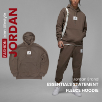 Nike 連帽上衣 Jordan Essentials Hoodie 男款 可可棕 喬丹 帽T 休閒 長袖 DQ7339-274