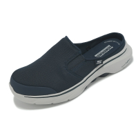 Skechers 懶人鞋 Go Walk 7-Cabrio 2 男鞋 藍 緩衝 輕量 休閒鞋 穆勒鞋 216645NVGY