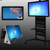 22, 32, 42, 55, 65 inch HD TFT lcd led TV panel Smart all in one pc touch screen digital signage kiosk