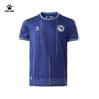 KELME Jersey Timnas Bosnia and Herzegovina (NSFBiH) - Home - Short Sleeve - Player Issue - Dark Blue