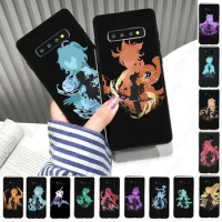 Genshin Impact Anime Phone Cover For Samsung Galaxy S23ULTRA S21FE S22PRO S10PLUS S10E S20PLUS s20ULTRA S20FE cases