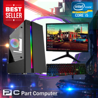 PC / CPU Rakitan Intel Core i5 3470 / Monitor SPC 19 inch
