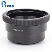 Pixco P60-OM 4/3 Lens Adapter Suit For Pentacon 6 Kiev 60 Lens to Olympus Four Thirds OM4/3 (D)SLR Camera Adapter