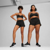 【PUMA】運動內衣 運動背心 可調式肩帶 女款 訓練系列Move Strong低衝擊運動內衣 黑色(52481501)