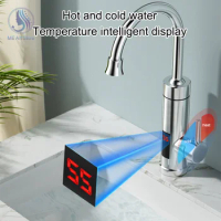 110/220V Instant Water Heater Faucet Tankless Heaters Kitchen Hot Water Faucet Heater Tap Bathroom Heating Electric Water Heater