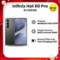 Infinix Hot 60 Pro [8/256GB] Garansi Resmi – Helio G200 6nm | AMOLED 1.5K 144Hz | 5160mAh 45W FastCh