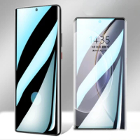 3D Curved Glass Full Glue UV Privacy Glass For Vivo X50 X70 X60 Pro Plus Screen Protector For Vivo X80 X90 Pro Plus