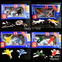 Miniatur pesawat Tempur skala 1/400