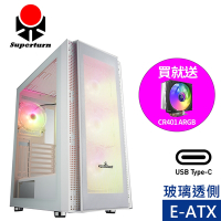 Superchannel 視博通 SW300(白) E-ATX 電腦機殼