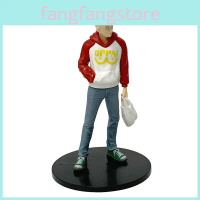 One Punch Man Saitama Action Figure Pvc Material With Casual Outfit For Fans Gift