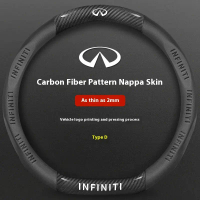 Bọc vô lăng da sợi carbon cho xe Infiniti Q50, Q60S, Q70, QX30, QX50, QX55, QX56, QX60, QX70, QX8, J