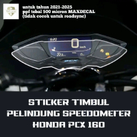 Stiker Anti Gores Speedometer PCX 160 Tahun 2021-2025 ABS CBS Tebal 500 Micron Maxdecal Transparan -