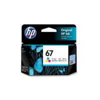 HP หมึกอิงค์เจ็ท 67 HP TRI-COLOR 3 สี