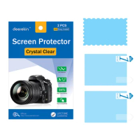 2x Deerekin LCD Screen Protector Protective Film for Fujifilm X-T100 X-T10 X-T20 X-T30II X-A2 X-E3 X