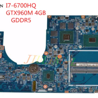 JOUTNDLN FOR Acer Aspire V Nitro VN7-792 VN7-792G Laptop motherboard 448.06A12.001M I7-6700HQ+GTX960M 4GB GDDR5 17 Inch DDR4