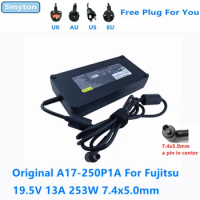 Original AC Adapter Charger For Fujitsu 19.5V 13A 253W A17-250P1A A250A001P FMV-AC507B Laptop Power Supply