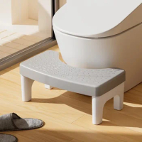 Anti-slip Toilet Stool Squatty Potty Toilet Footstool Cadeiras Bathroom Tools for Pregnant Woman Children Adult Men Old People