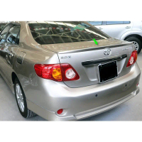 Đuôi gió liền cốp Dành Cho Xe Toyota Altis 2009 - 2013 Màu mộc (Chưa sơn sẵn)