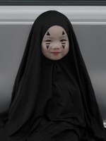 萬聖節兒童服裝男童無臉男cosplay服裝扮寶寶服飾鬥篷女搞怪衣服【淘夢屋】