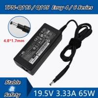 19.5V 3.33A 65W Laptop AC Adapter DC Charger Connector Port Cable For HP TPN-Q113/Q115 Envy4/6