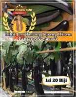 Bibit Joss Terong Jepang Hitam Panjang Nagasaki | Biji Benih Terong Jepang Hitam Nagasaki | Terong H