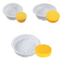 4/6/8 Inch Round Cheese Shape Silicone Mold Round Silicone Mousse Cake Mould Cheese Mousse Mold Cake Decoration Tools Cake Tools