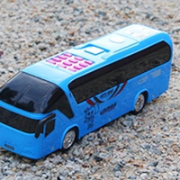 Electronic Child Electric Universal Metal Bus Toy Car Music Double Decker Puzzle Educational Passenger Buses Birthday Present