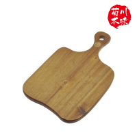 【菊川本味】相思木PIZZA板-造型方-39cm(披薩盤 木餐盤 美式餐盤 把手木盤)