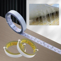 1-3M Inch &amp; Metric Self Adhesive Tape Measure Steel Miter Saw Scale Miter Track Ruler for Router Table Saw T-track Woodworking