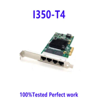 I350-T4 Intel DELL 1Gbe RJ-45 Quad Port Ethernet Server Adapter I350-T4
