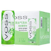 內地直送 - VOSS芙丝气泡水330ml*12罐整箱清爽汽水饮料自助餐浴场饮品批发