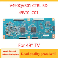 V490QVR01 CTRL BD 49V01-C01 49'' T-Con Board Suitable for 49" TV Logic Board Origional Product TV 65 Inch Profesional Test Board