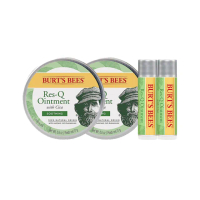 【BURT’S BEES】神奇積雪草本修護組(護唇膏/蜜蜂爺爺/天然有機/小蜜蜂/天然/神奇紫草霜/)