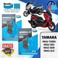 NX627 Bendix Paket Yamaha NMAX Komplit Depan Belakang GRATIS ONGKIR