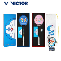 VICTOR x DORAEMON Collection Gift Box Badminton Racket DRM-SET - FREE SHIRT FREE SOCK