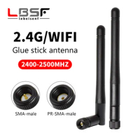 2pcs 2.4g glue stick antenna 2400-2500MHZ wireless network card Bluetooth module router zigbee antenna high gain