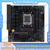 TUF GAMING B650M-PLUS WIFI mATX AMD B650 DDR5 6400+(OC) MHz M.2 USB3.2 128G WIFI6