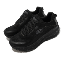 Skechers 越野跑鞋 D Lux Trail 女鞋 黑 全黑 防水 登山 固特異 戶外 運動鞋 180500BBK