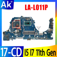 M43264-601 For HP Pavlion Gaming Laptop 17-CD 17-cd2041ur Laptop Motherboard I5 I7 11th Gen CPU HPT70 LA-L011P Mainboard