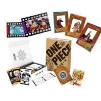 One Piece Collection Cards Box Storage Booster Box Original Gifts For Birthday Children Trading Playing Cards Gift Box
