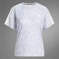 Kaos Running Wanita Own The Run CLIMACOOL 3-Stripes Tee JD7758 A/S