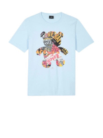 เสื้อยืดผู้ชาย รุ่น M2R-010R-TP5261-41E สีฟ้า