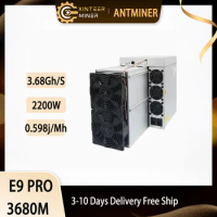 Bitmain Antminer E9 Pro 3680 MH/s 2200W ETC Most Powerful ETChash Miner with PSU,free shipping.